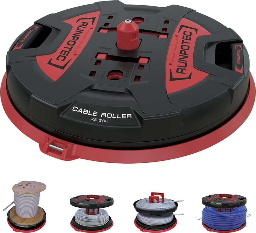 Kabeltrommelabroller X Board 500 Runpotec