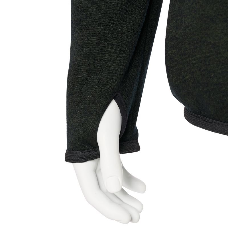 PSS X-treme Wollstrickjacke Nordfell grün/schwarz - Gr. 2XL