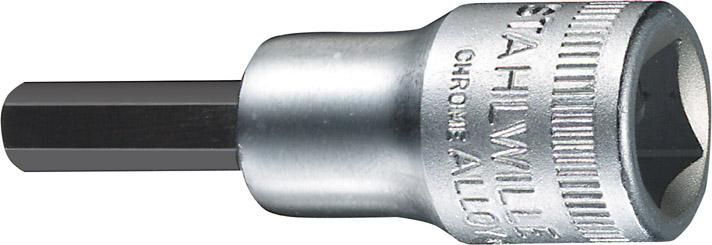 Schraubendrehereinsatz 3/8" Innensechskant 3x52mm Stahlwille