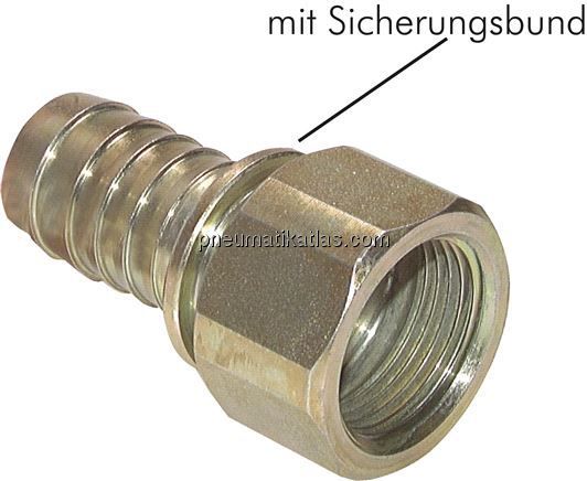 Aufschraub-Schlauchtülle,Sicherungsbund G 3/4"-19 (3/4")mm