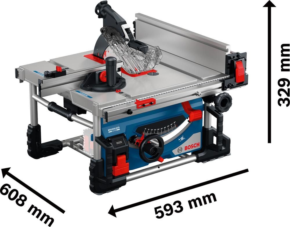 Akku-Tischlreissäge GTS 18V-70 ohne Akku ohne Ladegerät Karton