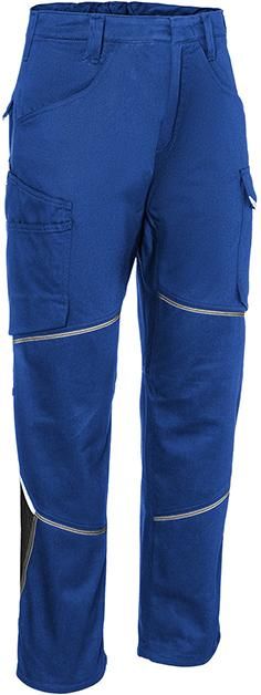 Damenhose ICONIQ, kornblumenblau/schwarz, Gr.34 Kübler