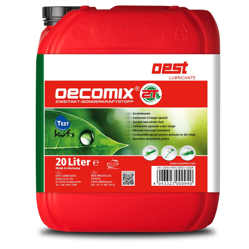 OEST OECOMIX® 2T Sonderkraftstoff - 20 Liter Gebinde