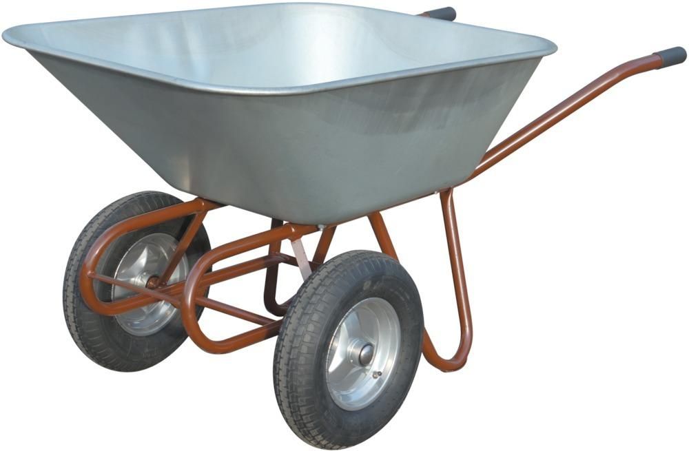müba Zweirad Schubkarre, Mulde (150L) mit ganzer