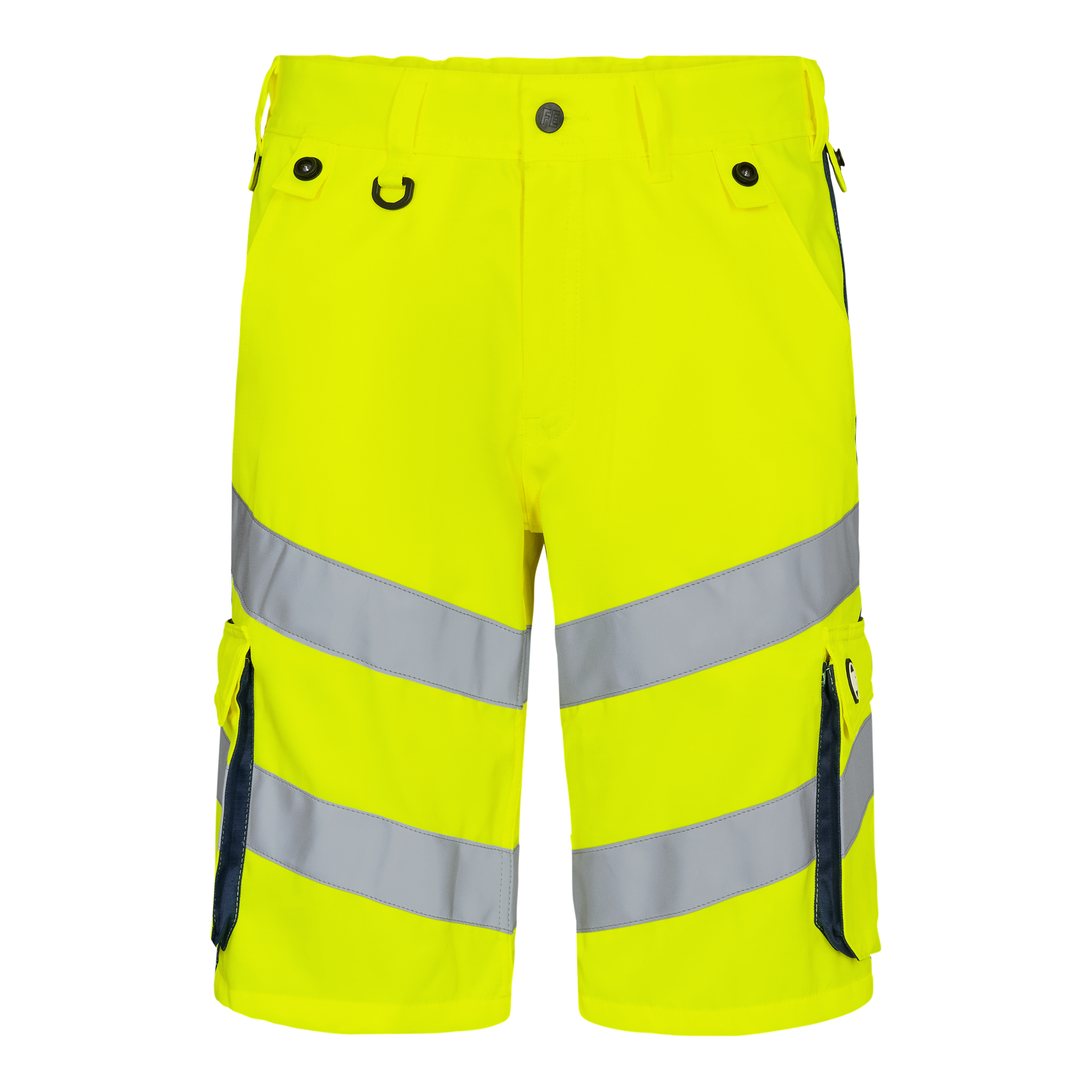 Safety Light Arbeitsshorts Gelb/Blue Ink, Gr. 48