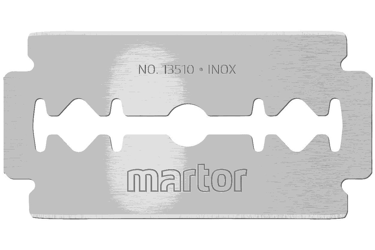 MARTOR Ersatzklinge INDUSTRIEKLINGE 13510 Standardschliff | 250 Stück
