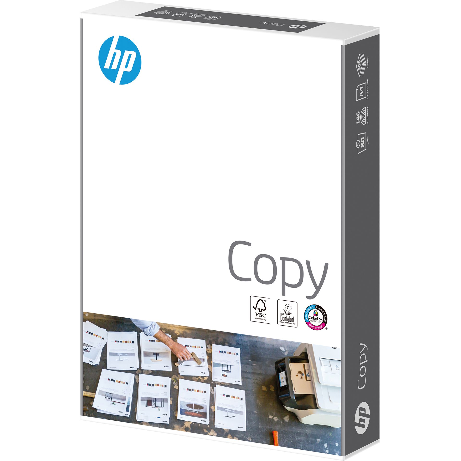 Kopierpapier Copy Paper  A4 80g ws 500Bl