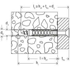 Dübel SX 10x80