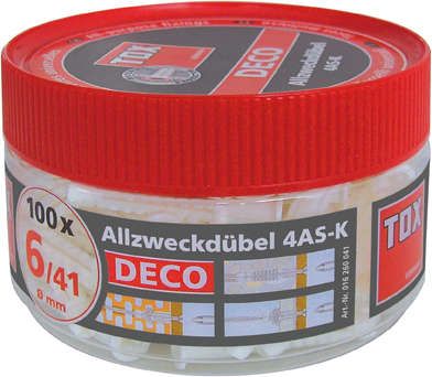 Tox-Dübel 4 As K 6/41 A190St