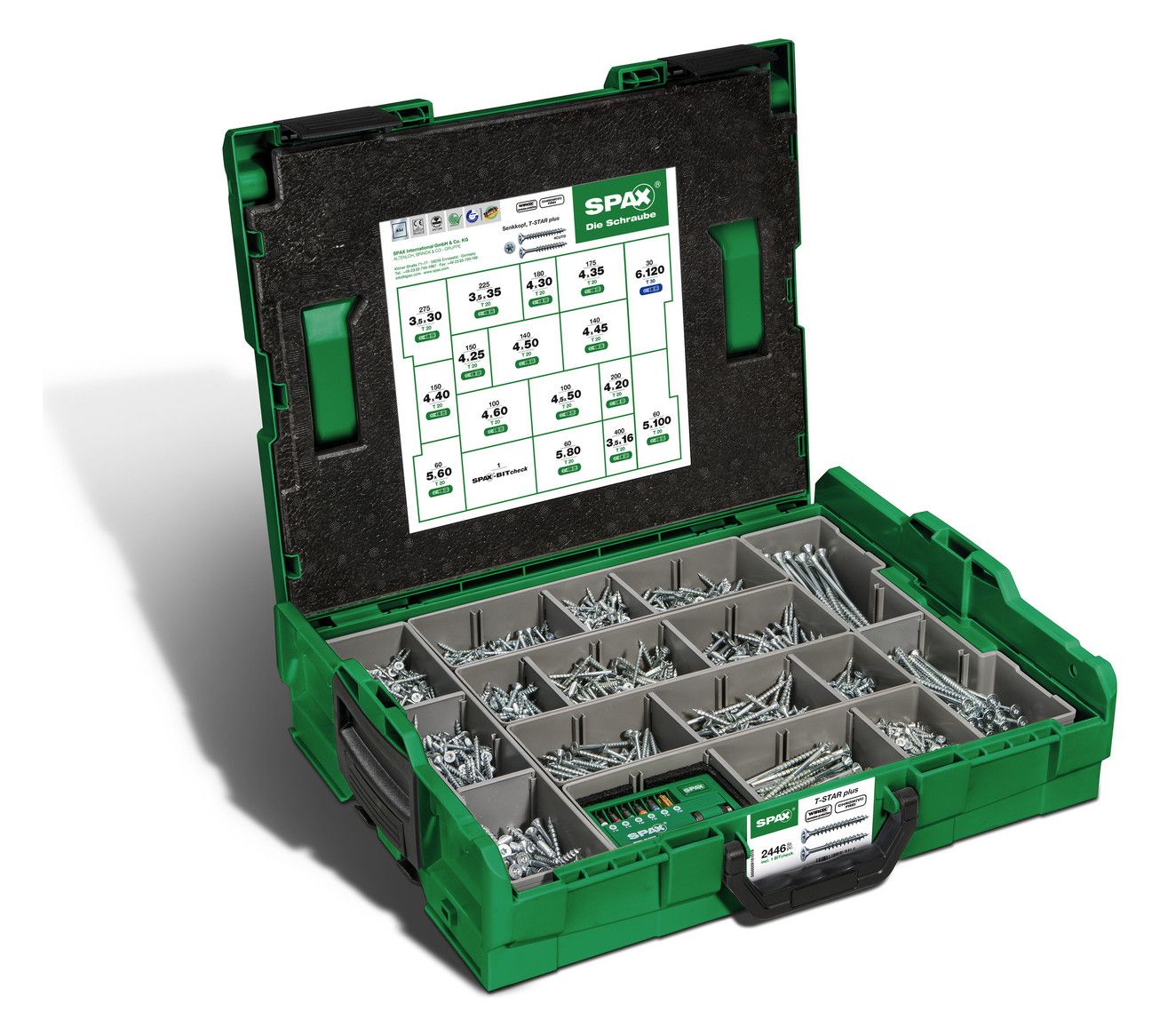 SPAX Montagekoffer in L-Boxx