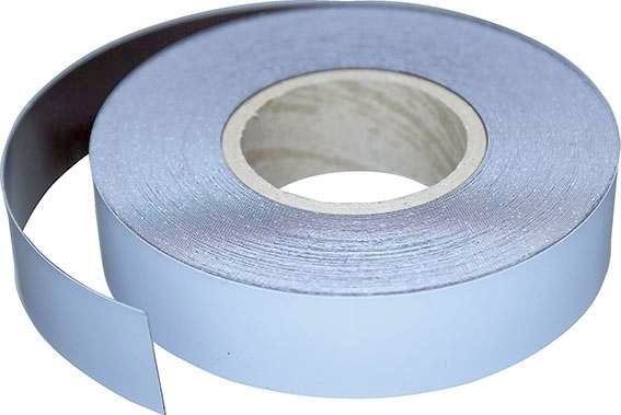 Magnetband L30mxB25mm weiß beschichtet