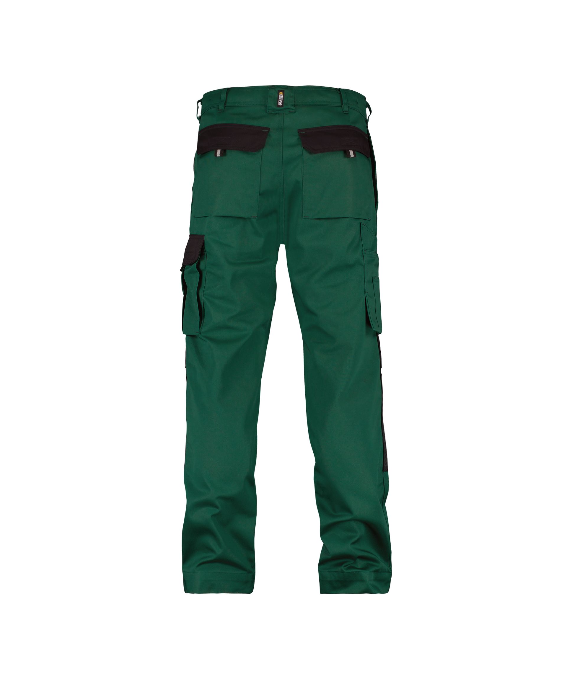 DASSY Boston Arbeitshose, Flaschengrün/Schwarz, Gr. 42, 300 g/m²