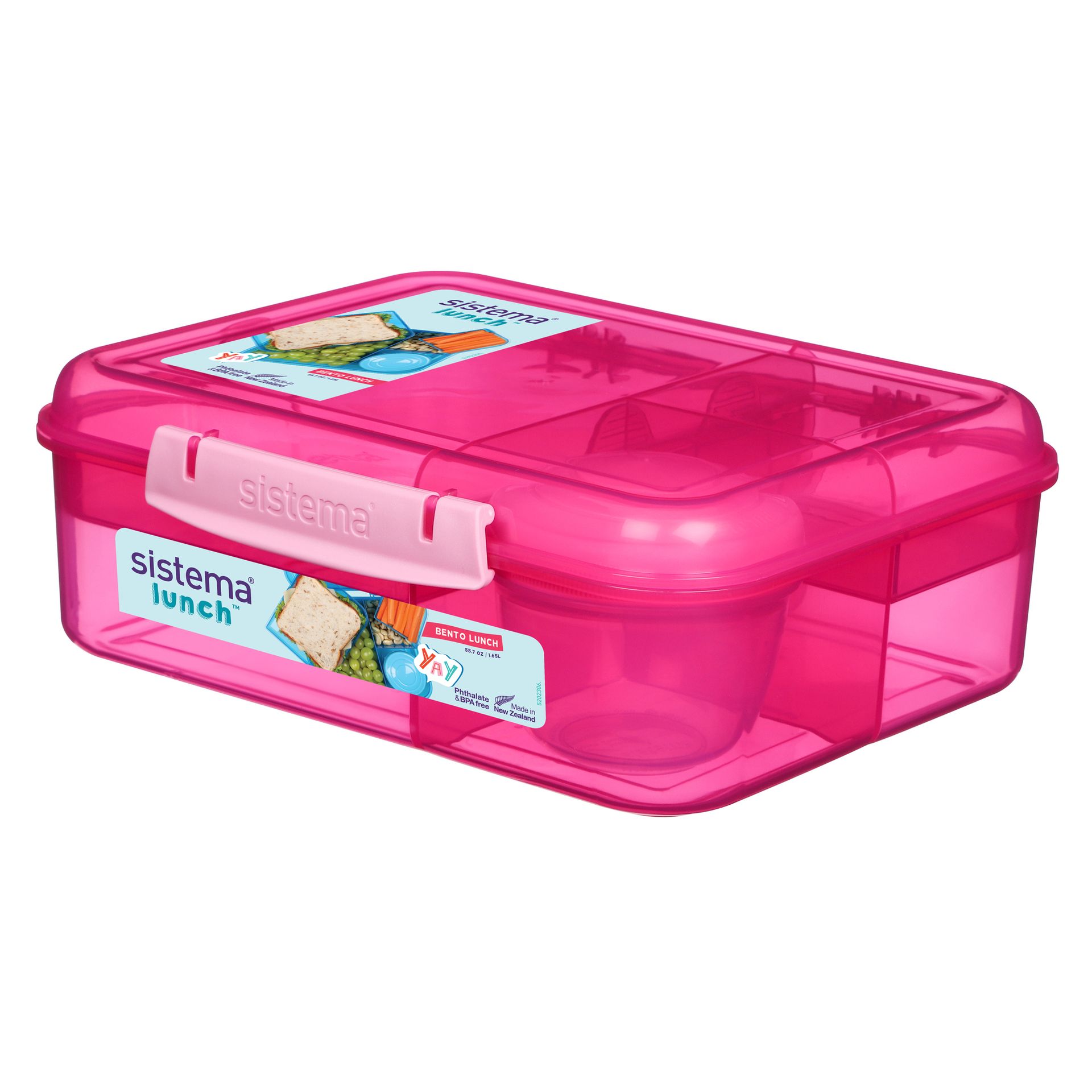 Bento Box 1,65l sort
