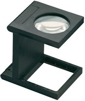 Präzisions-Fadenzähler 30x30mm/5xKu-Gehäuse ESCHENBACH