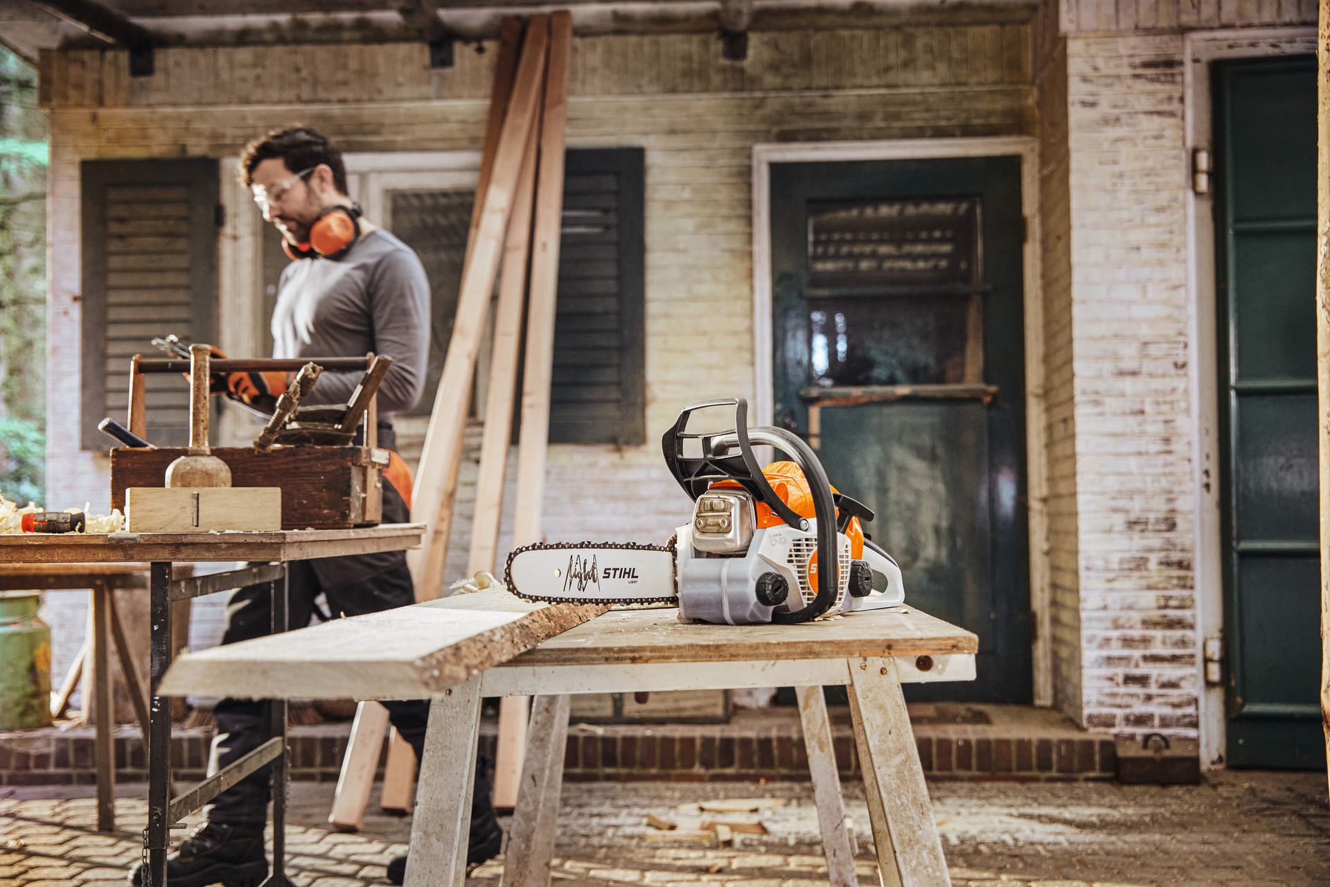 STIHL Benzin-Kettensäge MS 162, PM3