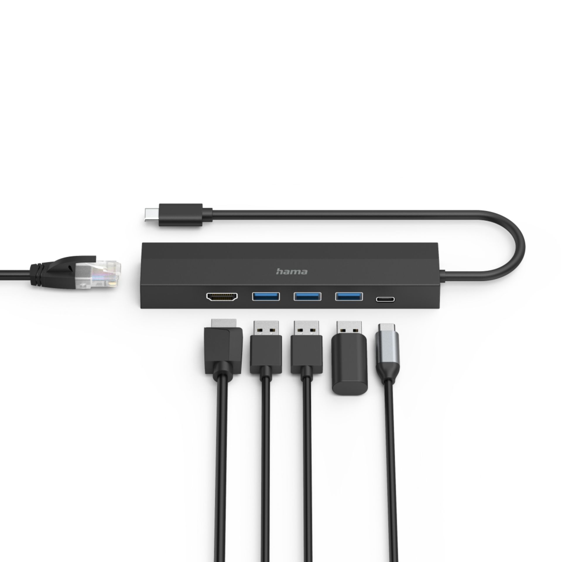 USB-C-Hub Multiport 6Ports