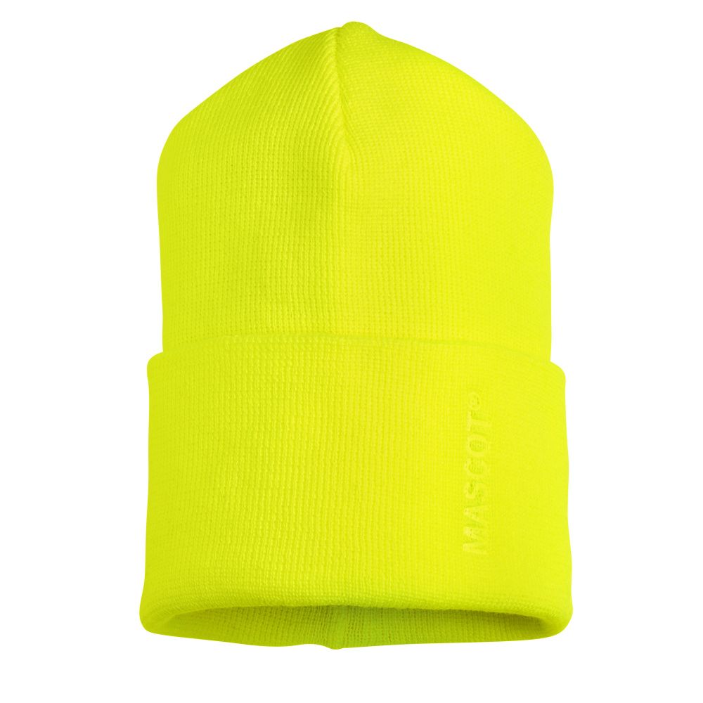 Strickmütze Hi-vis Gelb, ONE