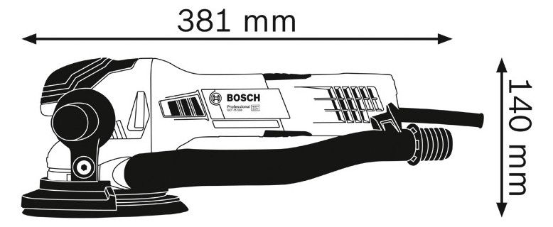 BOSCH Exzenterschleifer in L-Boxx