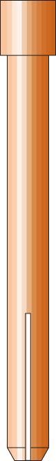 Spannhülse SR 17/26 D 1,0 x 50 mm, 10N22