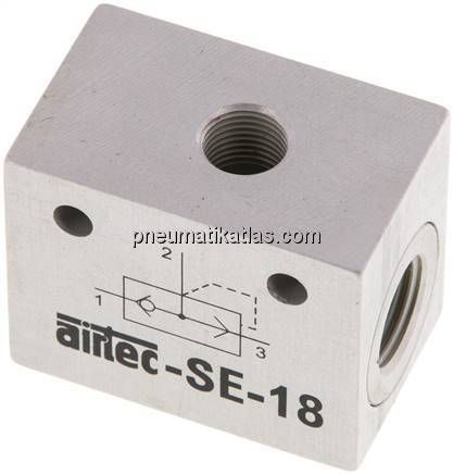 Schnellentlüftungsventil G 1/8", Präzision