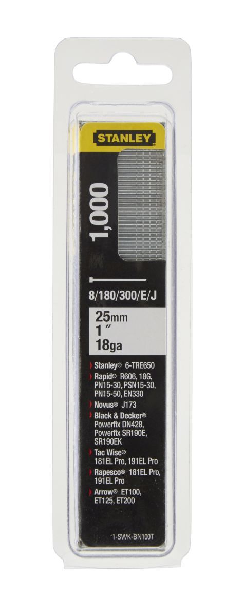 Stanley Nägel Typ J 25mm für TRE650