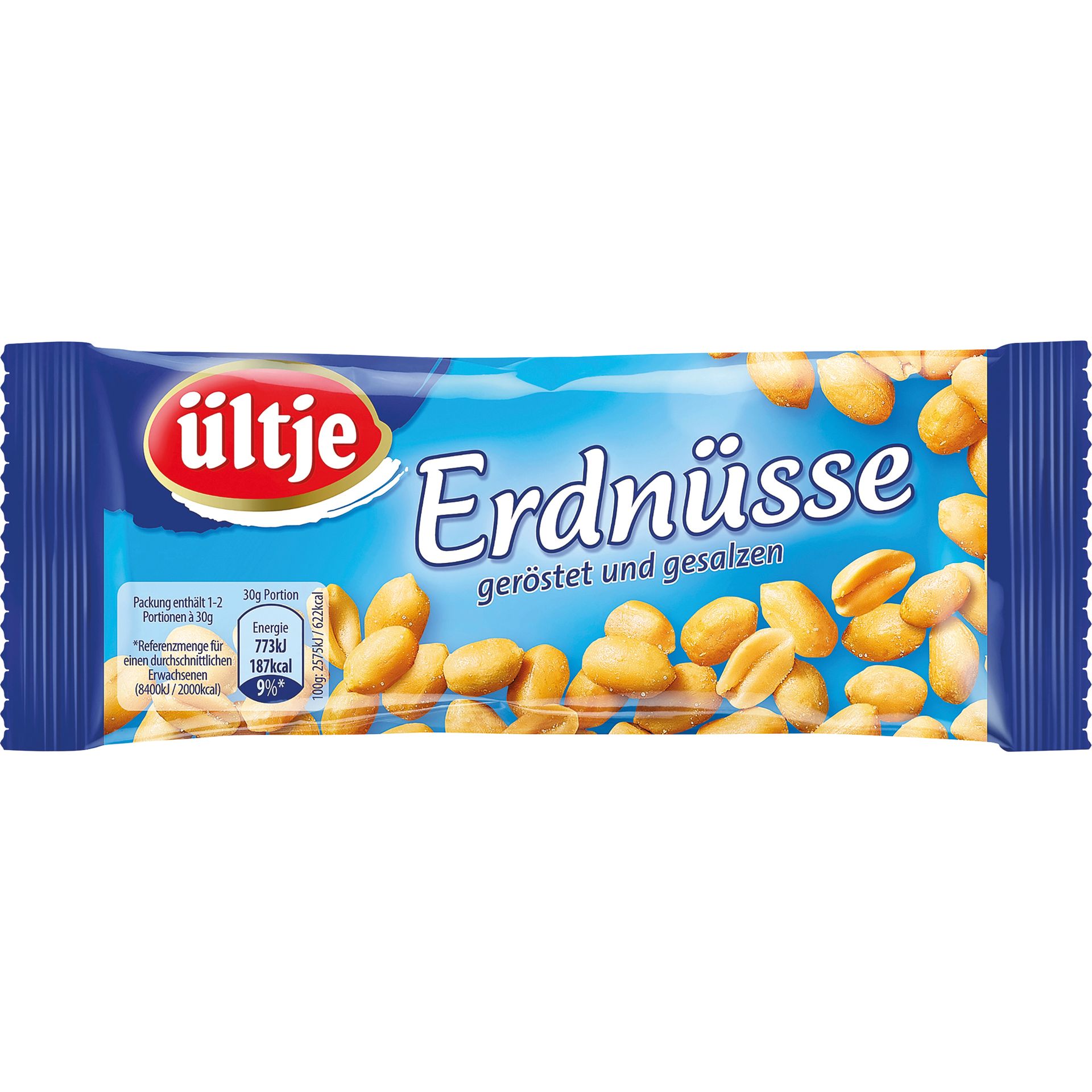 Erdnüsse Geröstet+Gesalzen 50g 20 St./Pack.