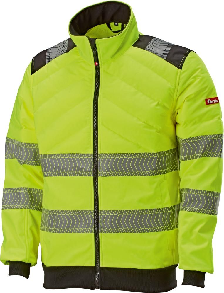 Warnschutzblouson Tom gelb-schwarz, Gr.S FORTIS