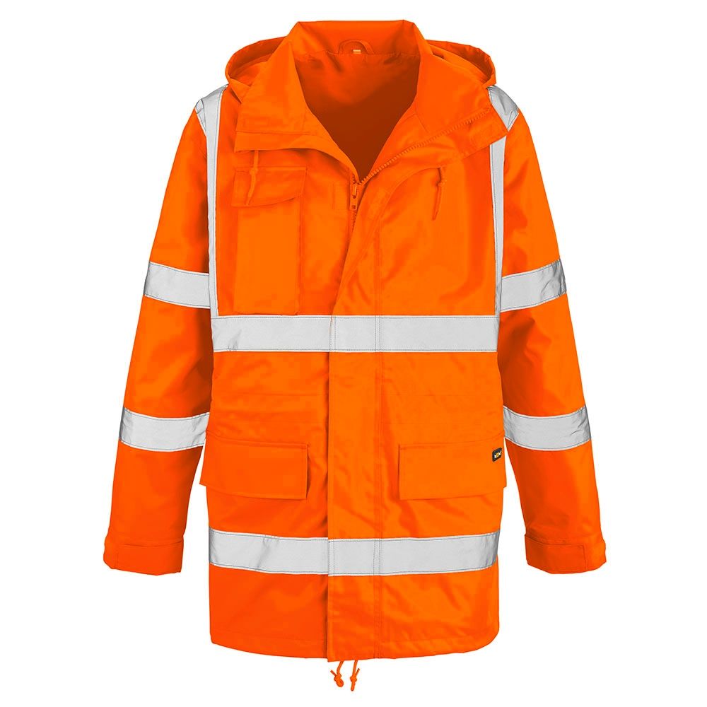 teXXor® Warnschutz-Regenjacke BARRIE
