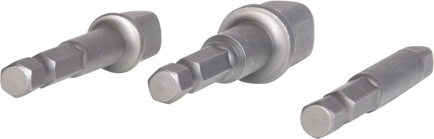 KS Tools 1/4" Vierkant-Adapter-Satz, 3-tlg