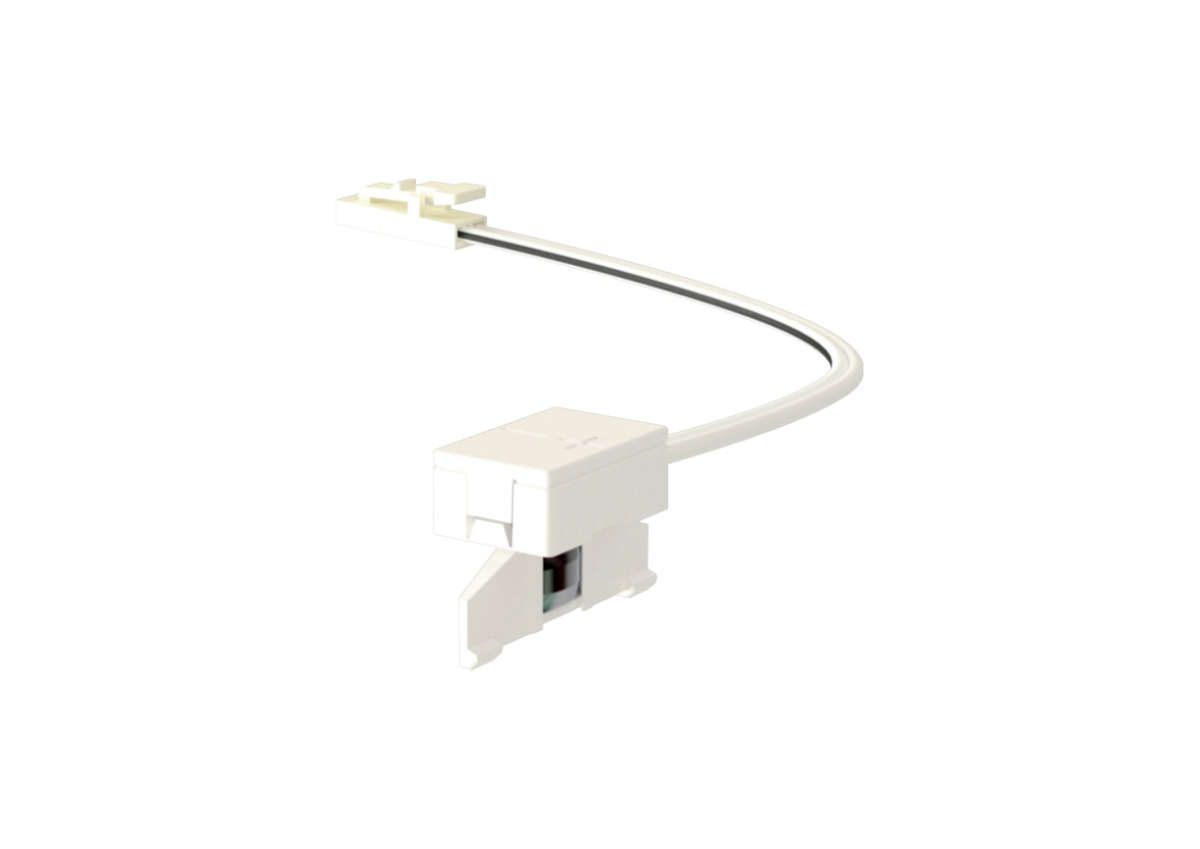 ledlinX Power Track, Front-Einspeiser wei.