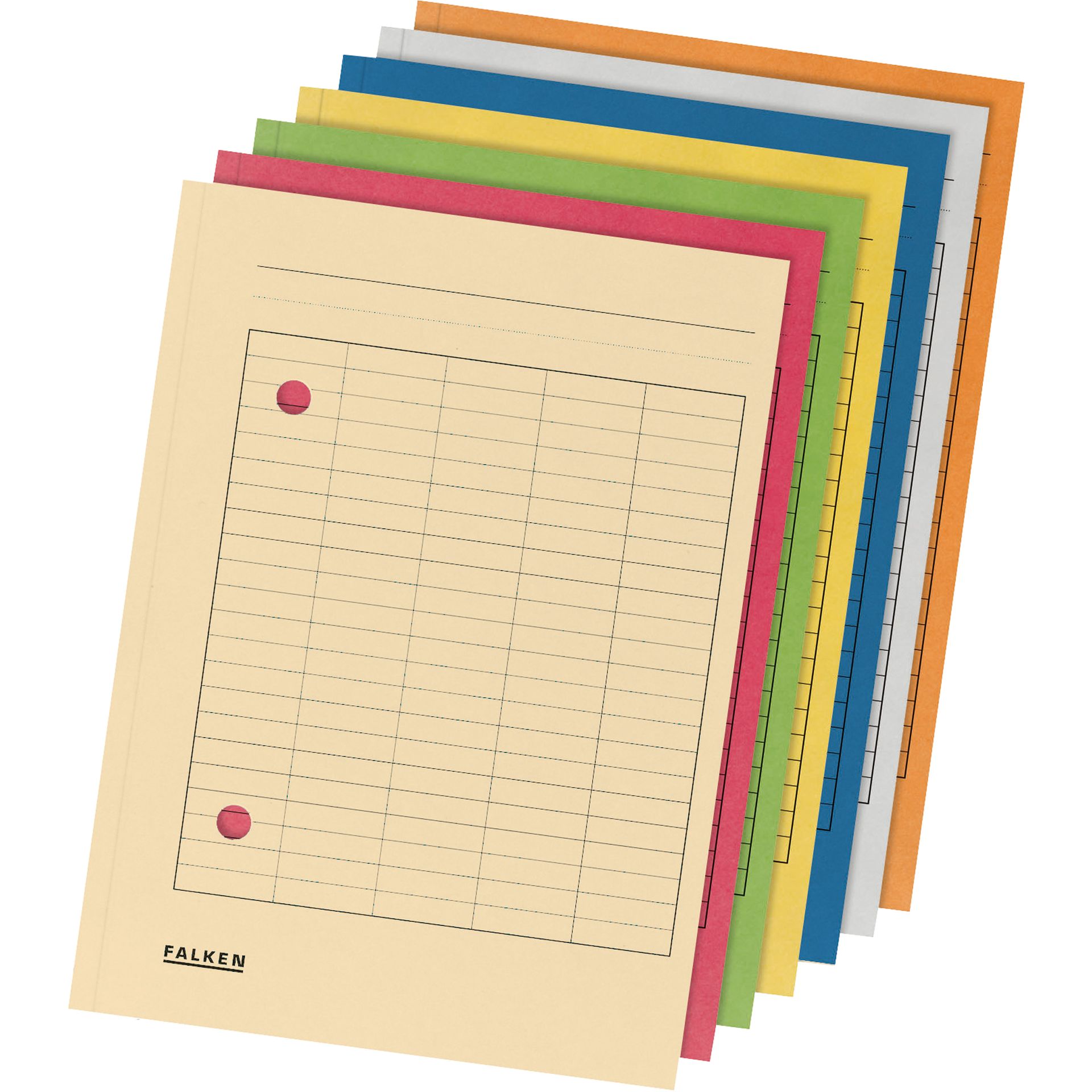 Umlaufmappe A4 2 Sichtlöcher ch 100 St./Pack.