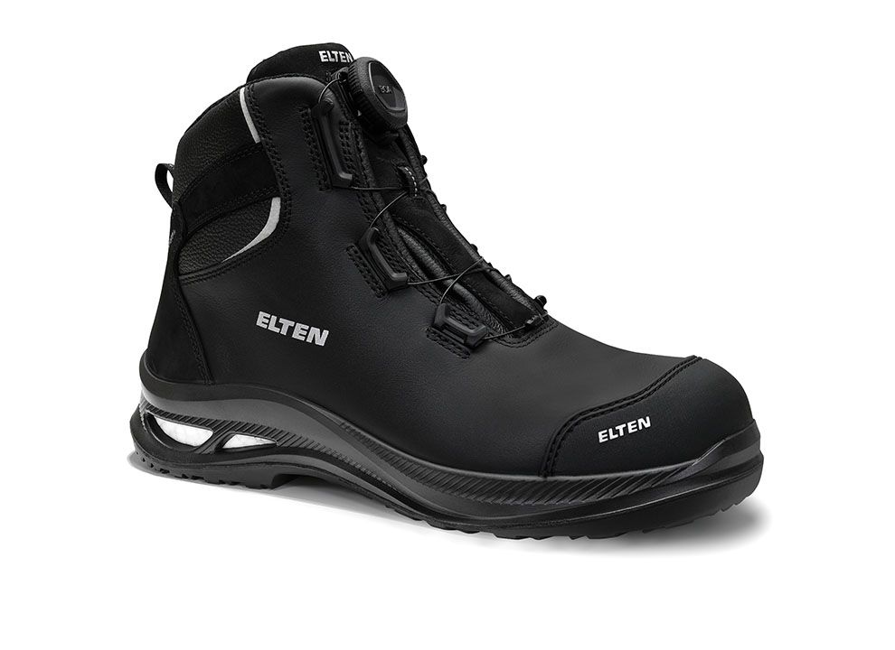ELTEN Sicherheitsstiefel TERENCE XXG PRO BOA® black Mid ESD S3S, Gr. 39