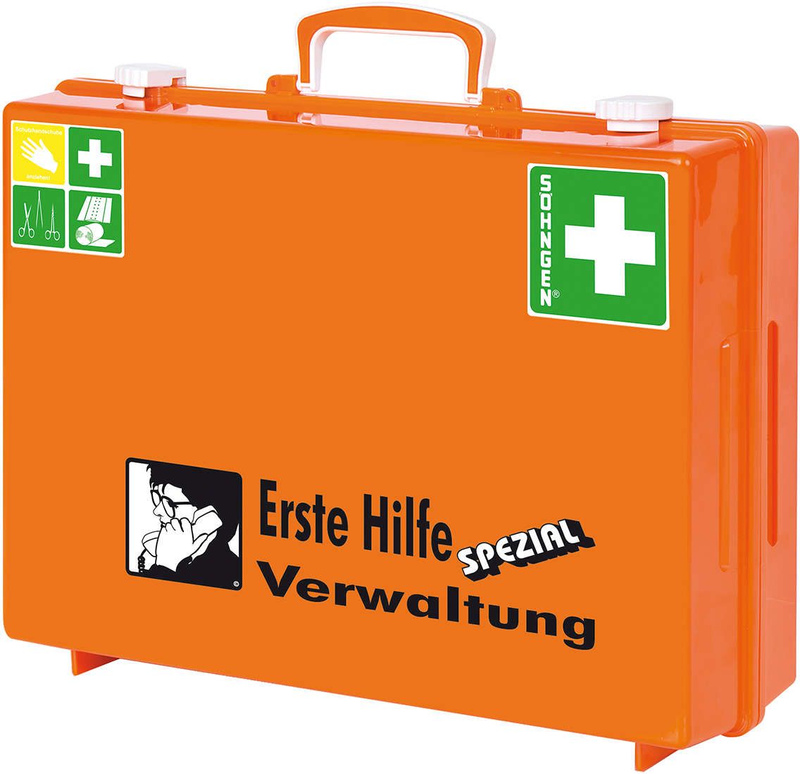 ErsteHilfe-Koffer SpezialMT-CD Verwaltung, orange