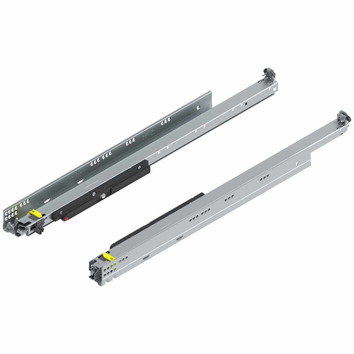 MOVENTO mit TIP-ON, Vollauszug, Führung, 60 kg, NL=700 mm, für Kupplung, links/rechts, verzinkt