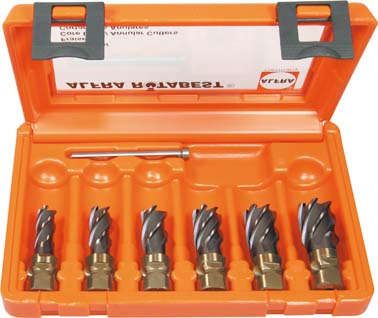 Kernbohrer-Set im Koffer 6-tlg./50 mm Alfra