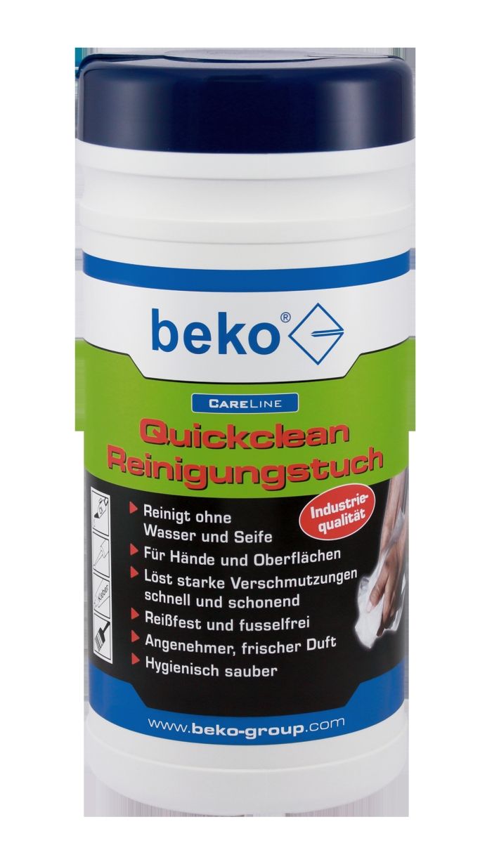 Beko Quickclean Reinigungstücher Inhalt 100 Stck