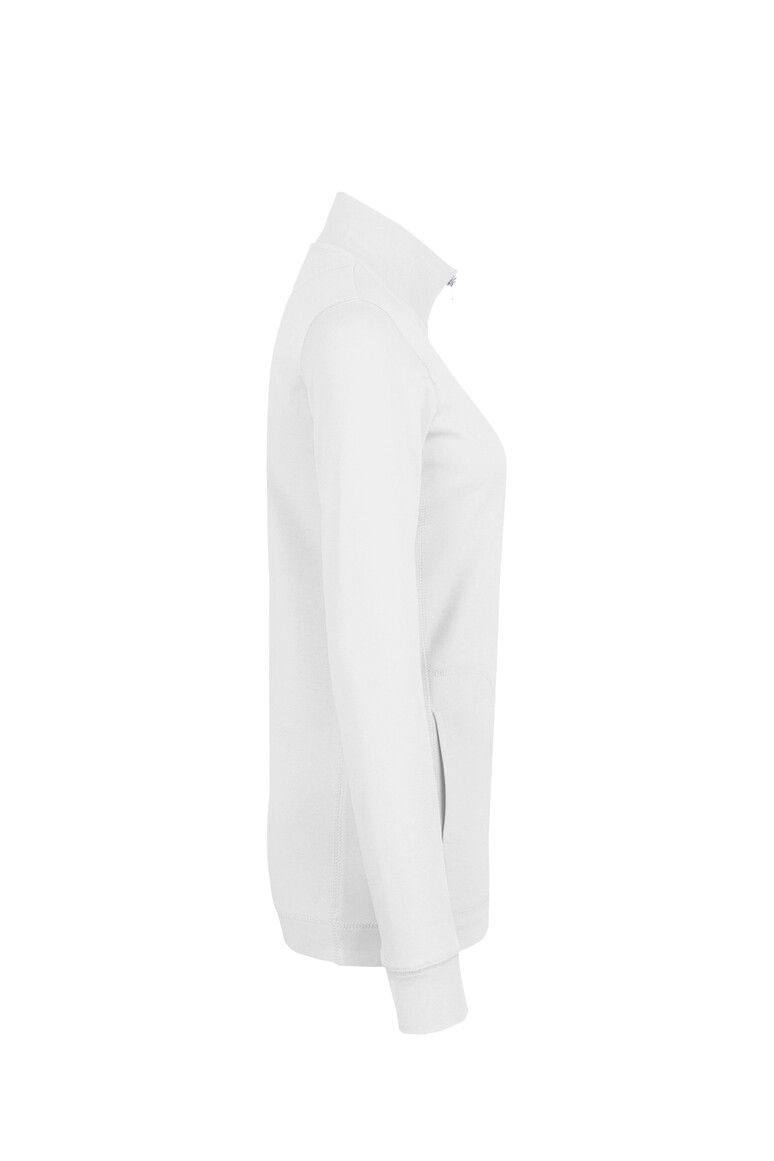 HAKRO Damen Interlockjacke weiß, XS