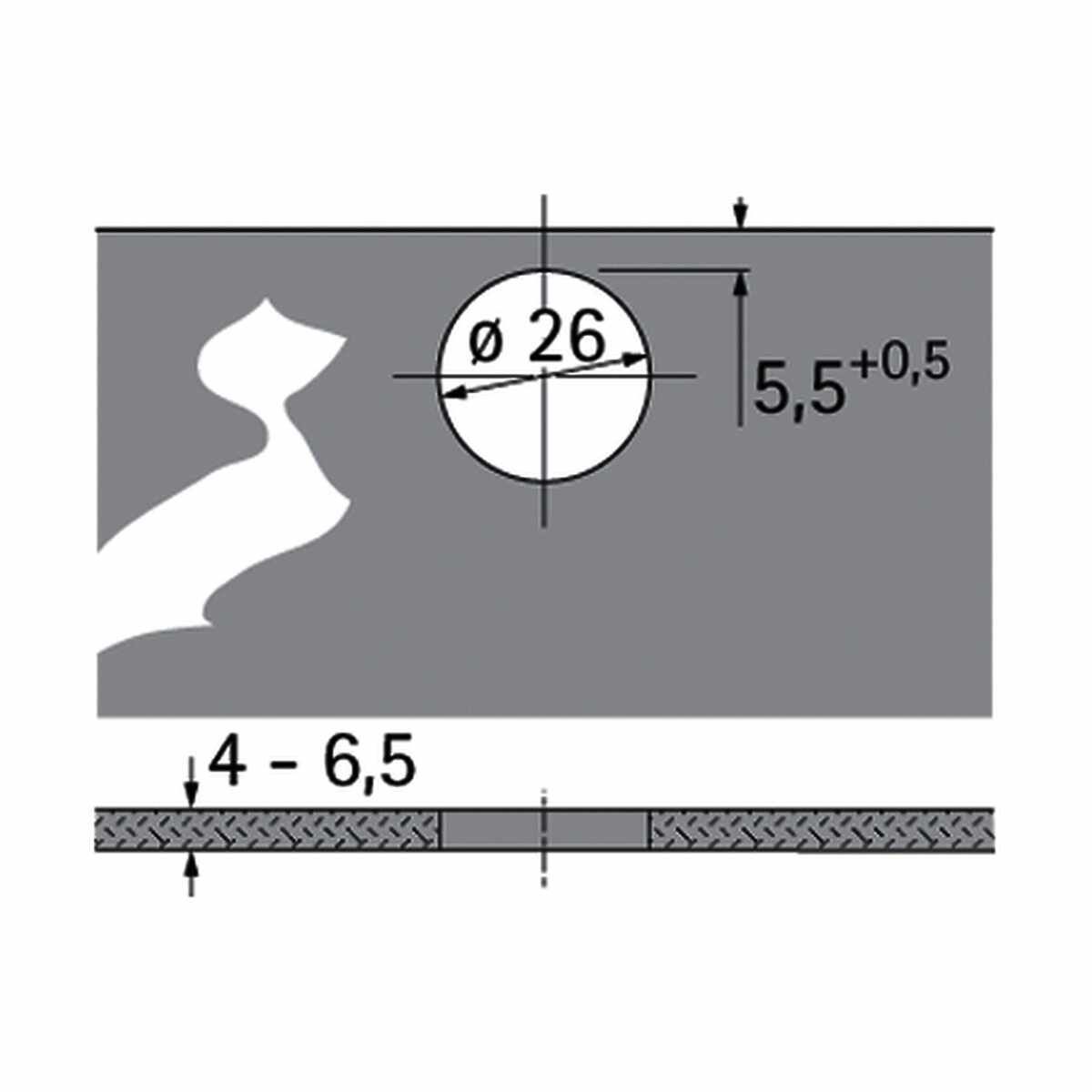 Glastürband 95°Interm 9904/16