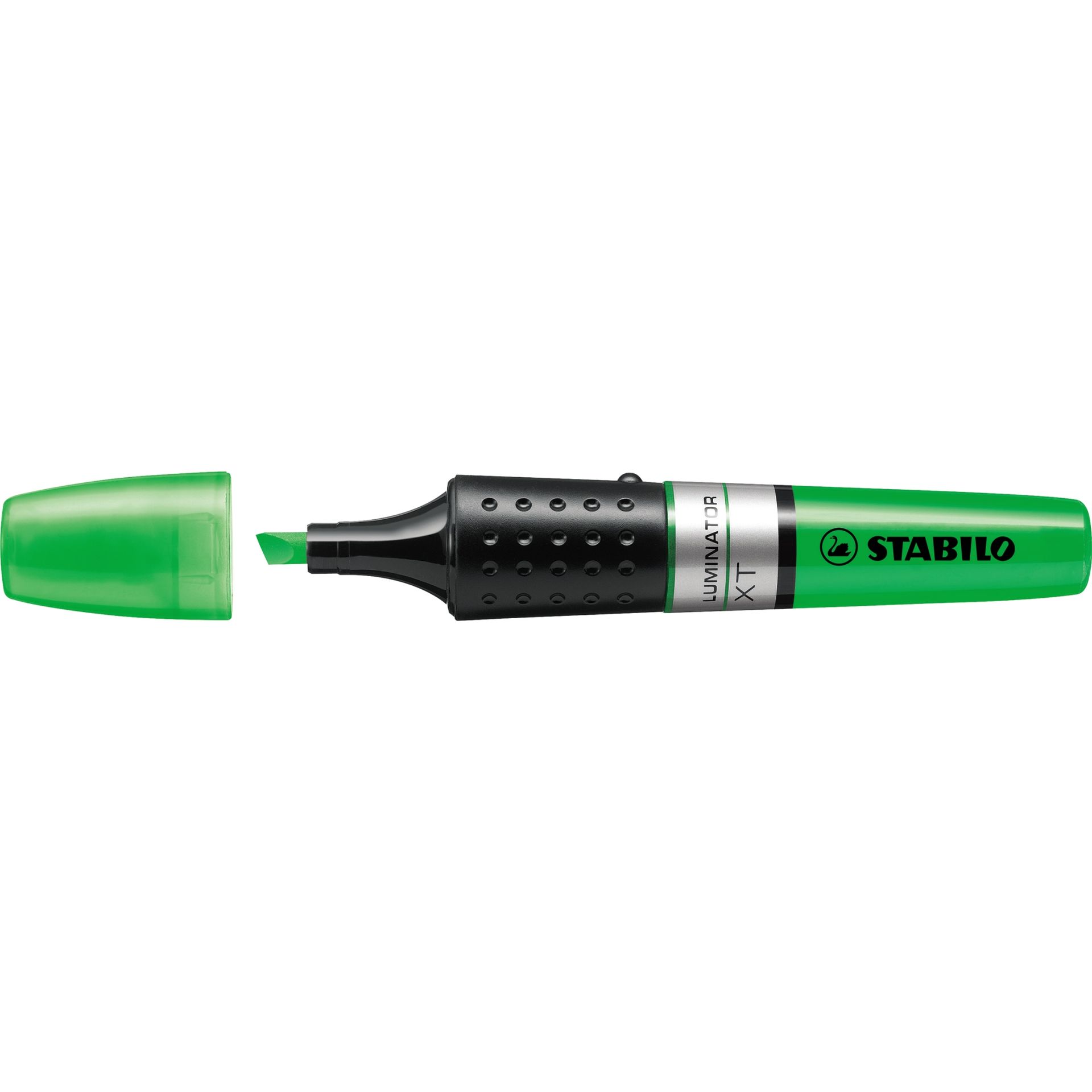 Textmarker Luminator 2+5mm Keilspitze grün
