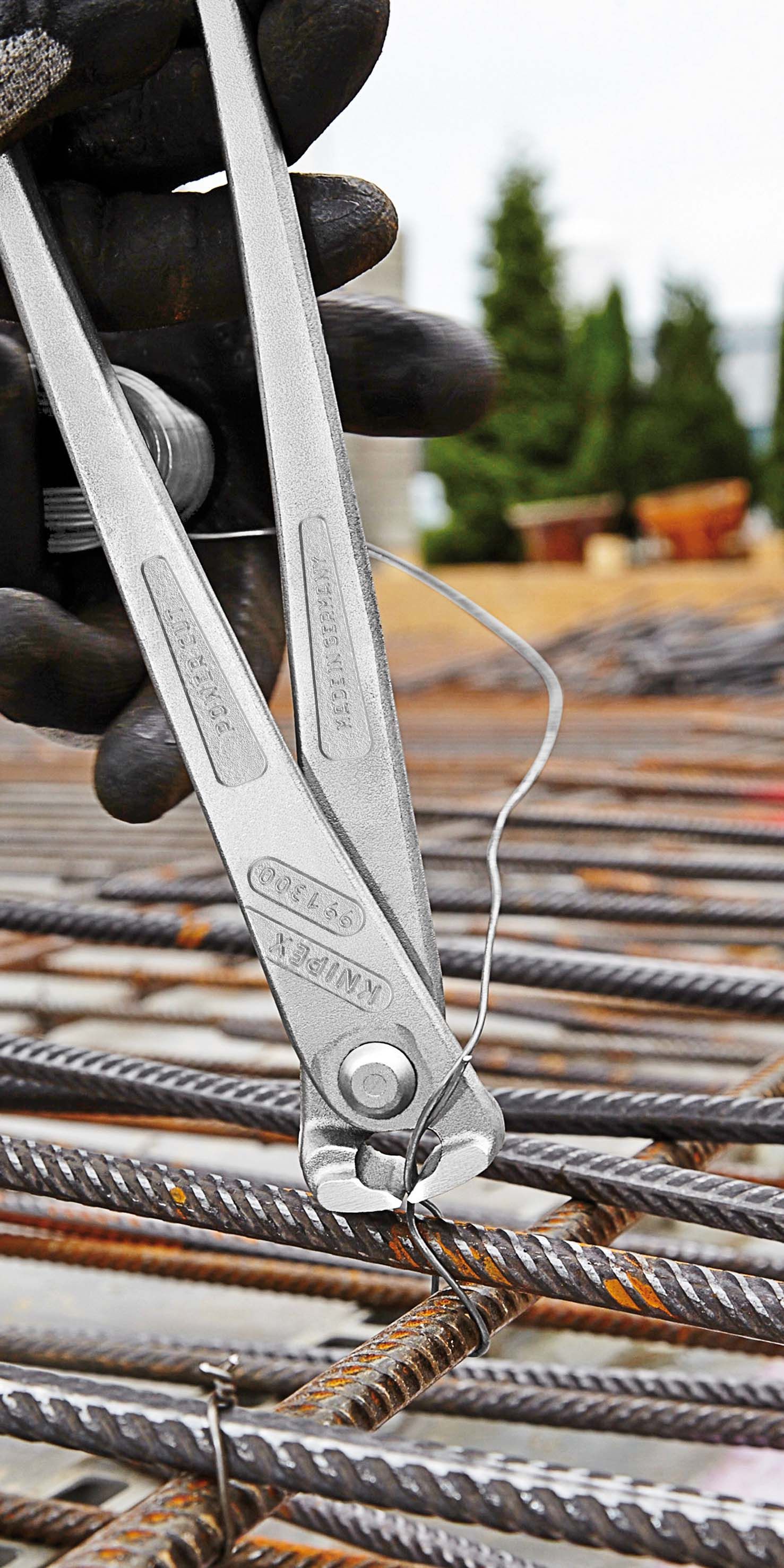 KNIPEX Kraft-Monierzange hochübersetzt glanzverzinkt