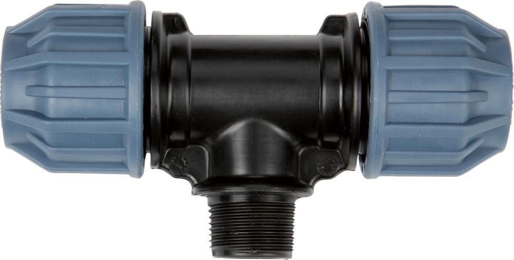 PP-T-Rohr-Verschrauung AG 19mm(3/4") für 25mm Rohr
