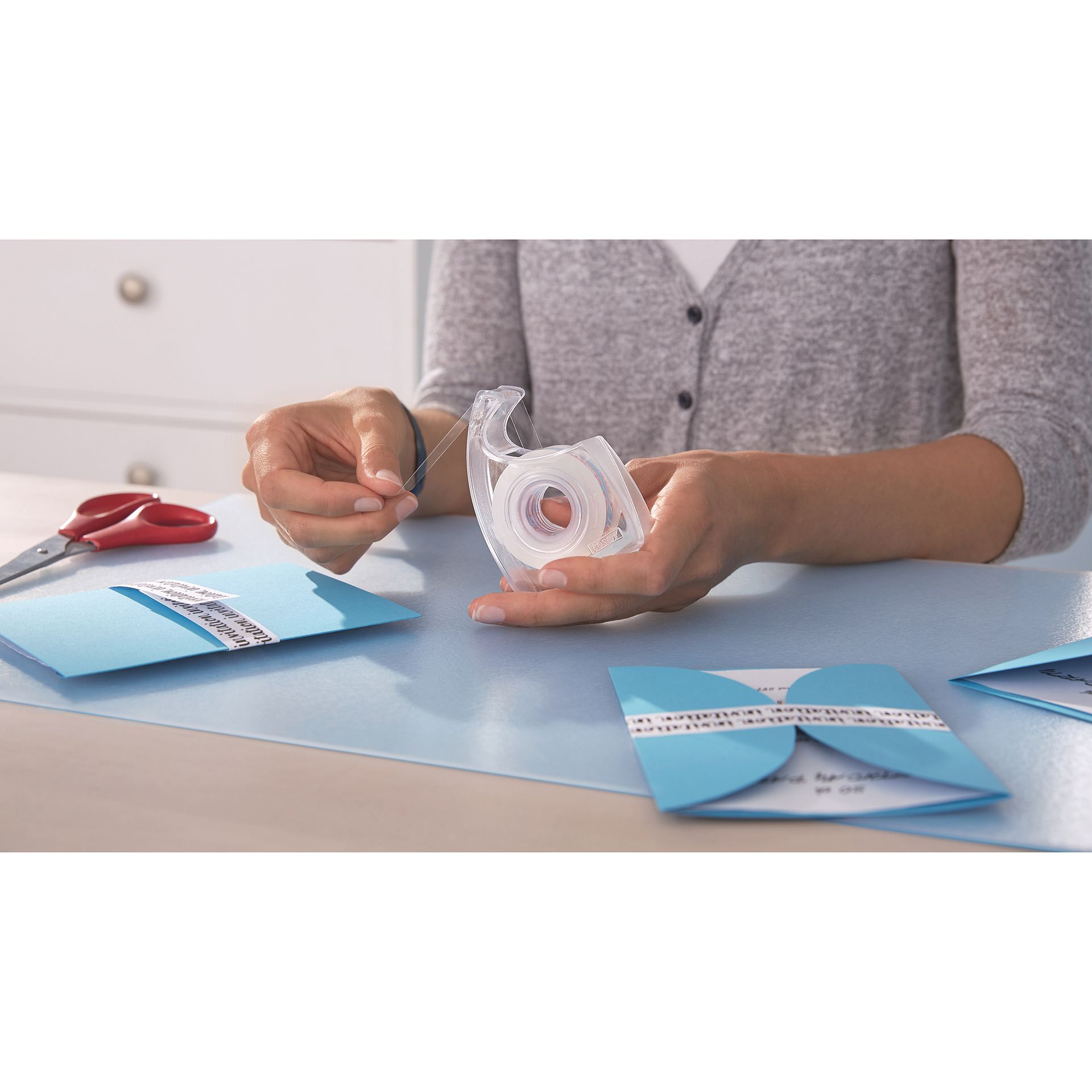 Handabroller Easy Cut 19mmx33m transparent
