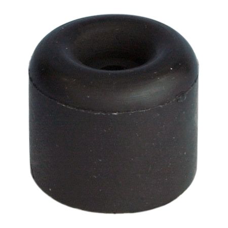 Gummipuffer mit Schraubloch, schwarz