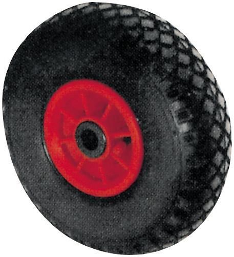 Luftrad D15.400,400mm Bohrung 20mm,Gummi schw. Radk.Kst,RL,Rillenprofil BS ROLLEN