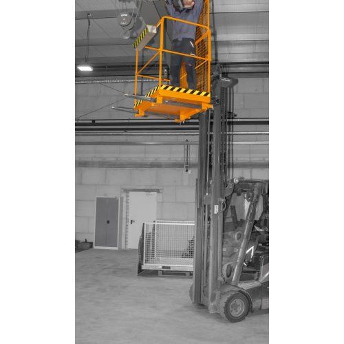 Sicherheitskorb lackiert orange RAL 2000
