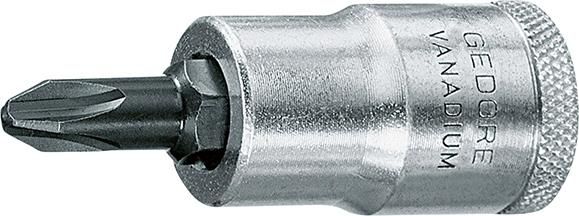 Schraubendr.Eins. 1/2" PH2x60mm Gedore
