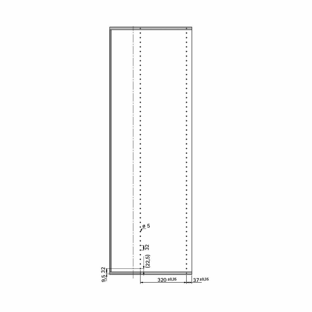 Quadro Dup.70 X22mm