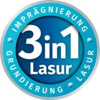 Aqua HSL-35/m-Profi-Holzschutz-Lasur 3in1 farblos 2.50 l