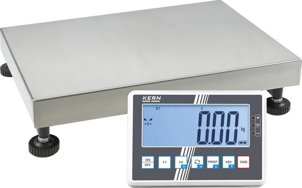 IoT-Line Plattformwaage Wägebereich 600 kg, Ablesbarkeit 0,02 kg