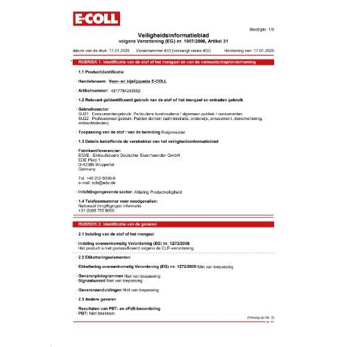 Vor- und Nachschleifpaste70g Doppelkammerdose E-COLL